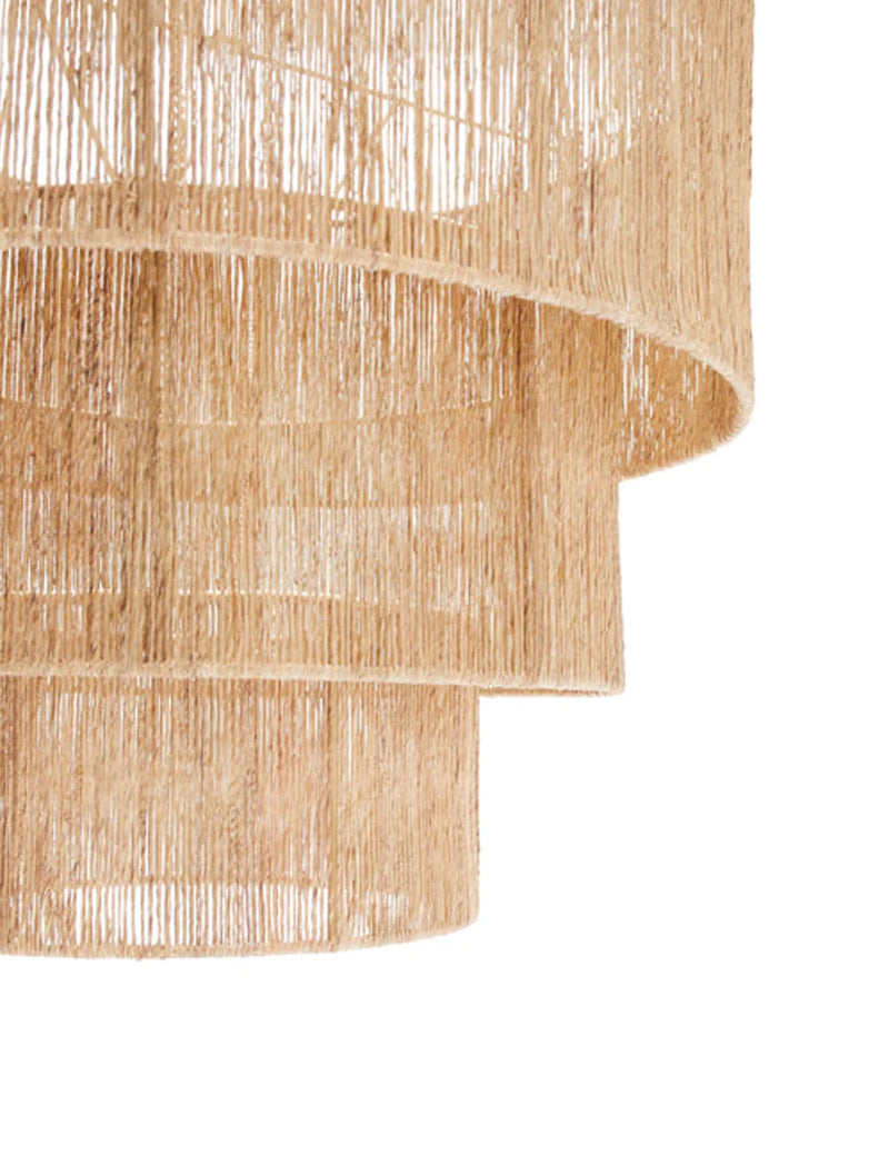 Chavette Woven Chandelier - Natural
